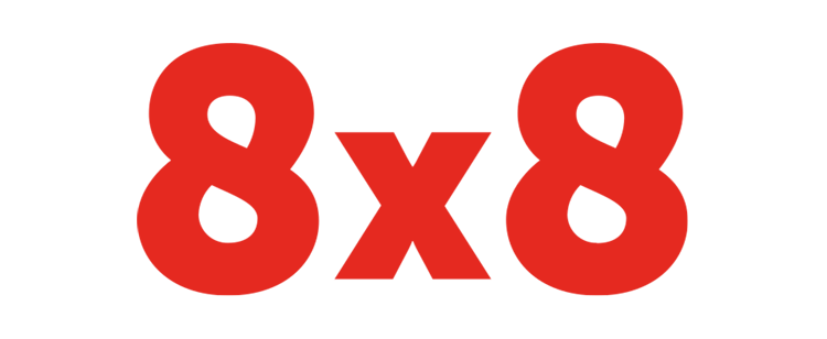 8×8